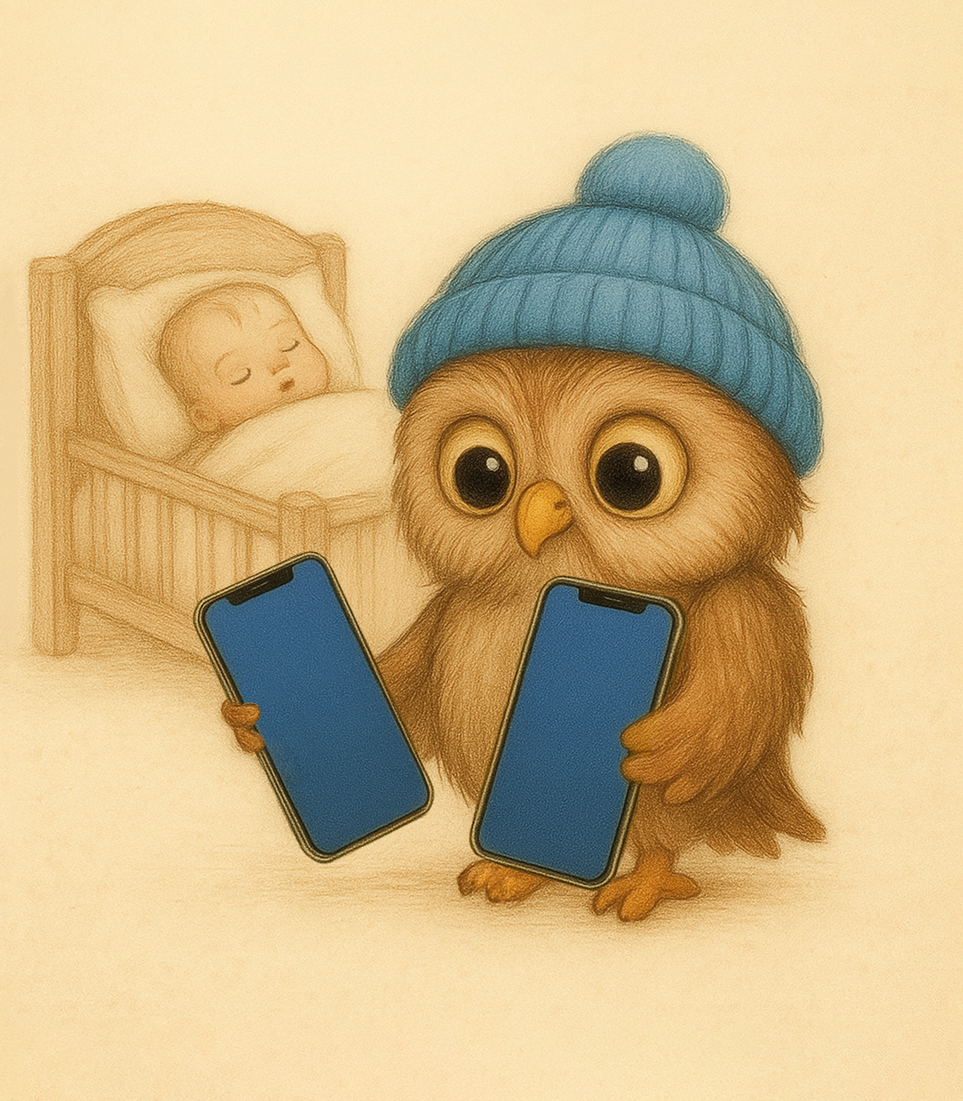Baby Monitor Bella - Audio and Video Camera. A mobile app that lets you connect two devices (iPhones) and create a baby monitor.